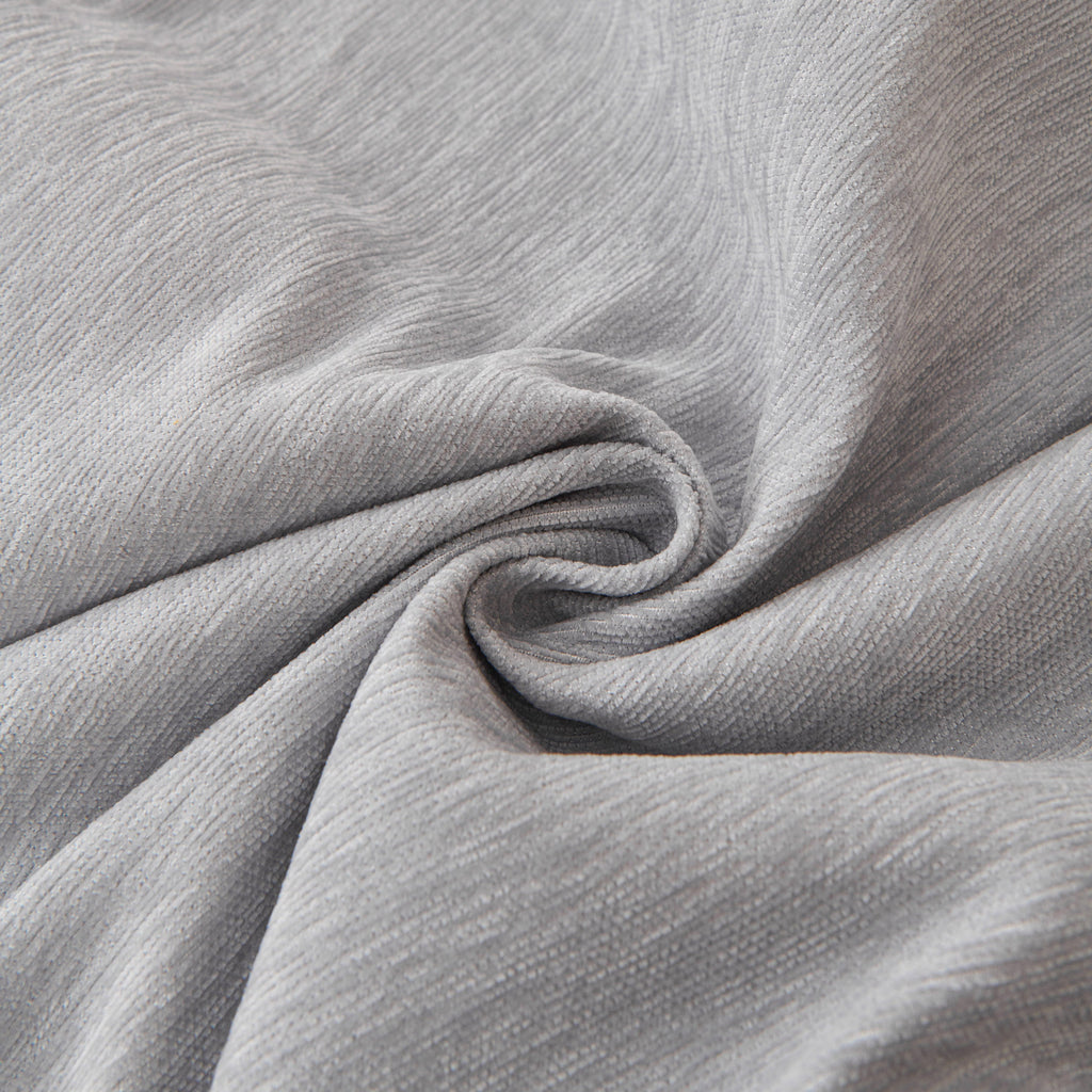 Solid Color Chenille Sofa Throw Blanket, Cozy & Easy Care Fringed Furniture Protector