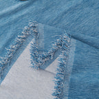 Solid Color Chenille Sofa Throw Blanket, Cozy & Easy Care Fringed Furniture Protector