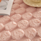 Thick Plush Faux Fur Couch Cover Blanket Warm Fuzzy Blanket Couch Protector for Winter