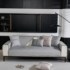 Geometric 3D Sofa Cover, Non-Slip Couch Protector for Seat, Backrest & Armrest