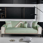 Geometric 3D Sofa Cover, Non-Slip Couch Protector for Seat, Backrest & Armrest