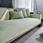 Geometric 3D Sofa Cover, Non-Slip Couch Protector for Seat, Backrest & Armrest