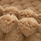 Thick Plush Faux Fur Couch Cover Blanket Warm Fuzzy Blanket Couch Protector for Winter