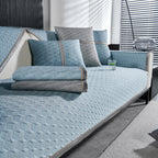 Geometric 3D Sofa Cover, Non-Slip Couch Protector for Seat, Backrest & Armrest