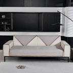 Geometric 3D Sofa Cover, Non-Slip Couch Protector for Seat, Backrest & Armrest