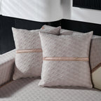 Geometric 3D Sofa Cover, Non-Slip Couch Protector for Seat, Backrest & Armrest