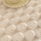Thick Plush Faux Fur Couch Cover Blanket Warm Fuzzy Blanket Couch Protector for Winter
