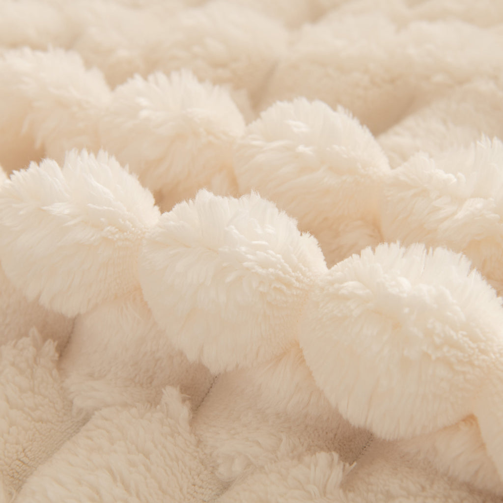 Thick Plush Faux Fur Couch Cover Blanket Warm Fuzzy Blanket Couch Protector for Winter