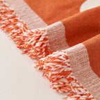 Chenille Houndstooth Sofa Throw Cover, Scratch Proof Cozy Throw Blankets for Couch