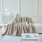 Thick Sherpa Fleece Sofa Protector Cover Stylish Durable Slipcovers for Couches and Chairs