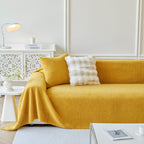 Thick Sherpa Fleece Sofa Protector Cover Stylish Durable Slipcovers for Couches and Chairs