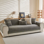 Chenille Sofa Cover Pet Mat, Non-Slip Couch Protector for Sectional & L-Shaped Sofas