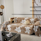 Decorative Throw Blankets for Sofa, Oversized Pretty Floral Throws for Sofas