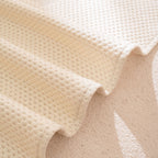 Cooling Ice Silk Sofa Cover Blanket, Floral Soft Silky Breathable Couch Throw Cover