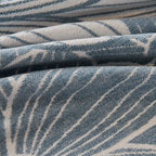 Chenille Jacquard Sofa Throw Cover with Tassels, All-Season Furniture Protector for Home and Office
