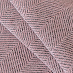 Boho Herringbone Sofa Throw Blanket with Pom Pom Tassels Stylish Furniture Slipcover