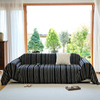 Vintage-Inspired Striped Blankets for Couch Covers Luxury Couch Throw Cover with Timeless Elegance