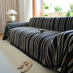 Vintage-Inspired Striped Blankets for Couch Covers Luxury Couch Throw Cover with Timeless Elegance