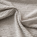 Stretch Textured Vertical Stripe Couch Slipcover, Soft Jacquard Elastic Sofa Cover