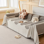 Chenille Boho Geometric Sofa Throw Cover Luxury Throws for Sofas Cat Proof Slipcovers Couch Covers