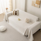 Soft Textured Couch Cover Slipcover Blanket, Modern Couch Covers for Dogs Washable