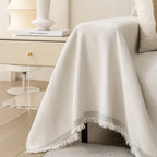 Soft Textured Couch Cover Slipcover Blanket, Modern Couch Covers for Dogs Washable