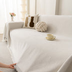 Soft Textured Couch Cover Slipcover Blanket, Modern Couch Covers for Dogs Washable