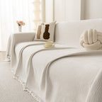 Soft Textured Couch Cover Slipcover Blanket, Modern Couch Covers for Dogs Washable