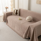 Soft Textured Couch Cover Slipcover Blanket, Modern Couch Covers for Dogs Washable