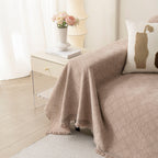 Soft Textured Couch Cover Slipcover Blanket, Modern Couch Covers for Dogs Washable