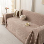 Soft Textured Couch Cover Slipcover Blanket, Modern Couch Covers for Dogs Washable