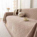 Soft Textured Couch Cover Slipcover Blanket, Modern Couch Covers for Dogs Washable