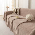 Soft Textured Couch Cover Slipcover Blanket, Modern Couch Covers for Dogs Washable