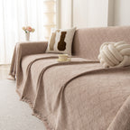 Soft Textured Couch Cover Slipcover Blanket, Modern Couch Covers for Dogs Washable