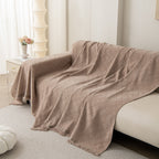 Soft Textured Couch Cover Slipcover Blanket, Modern Couch Covers for Dogs Washable
