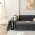 Soft Textured Couch Cover Slipcover Blanket, Modern Couch Covers for Dogs Washable