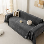 Soft Textured Couch Cover Slipcover Blanket, Modern Couch Covers for Dogs Washable