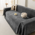 Soft Textured Couch Cover Slipcover Blanket, Modern Couch Covers for Dogs Washable
