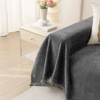 Soft Textured Couch Cover Slipcover Blanket, Modern Couch Covers for Dogs Washable