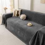 Soft Textured Couch Cover Slipcover Blanket, Modern Couch Covers for Dogs Washable