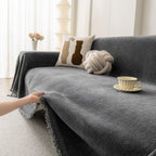 Soft Textured Couch Cover Slipcover Blanket, Modern Couch Covers for Dogs Washable
