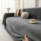 Soft Textured Couch Cover Slipcover Blanket, Modern Couch Covers for Dogs Washable