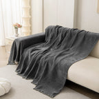 Soft Textured Couch Cover Slipcover Blanket, Modern Couch Covers for Dogs Washable