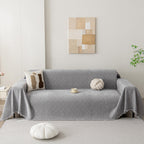 Soft Textured Couch Cover Slipcover Blanket, Modern Couch Covers for Dogs Washable