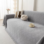 Soft Textured Couch Cover Slipcover Blanket, Modern Couch Covers for Dogs Washable
