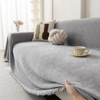 Soft Textured Couch Cover Slipcover Blanket, Modern Couch Covers for Dogs Washable