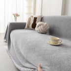 Soft Textured Couch Cover Slipcover Blanket, Modern Couch Covers for Dogs Washable