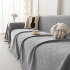 Soft Textured Couch Cover Slipcover Blanket, Modern Couch Covers for Dogs Washable
