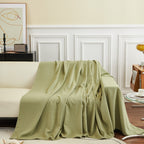 Teddy Throw Blanket and Stylish Slipcover for Couch, Waterproof Sofa Cover for Pets