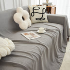 Teddy Throw Blanket and Stylish Slipcover for Couch, Waterproof Sofa Cover for Pets